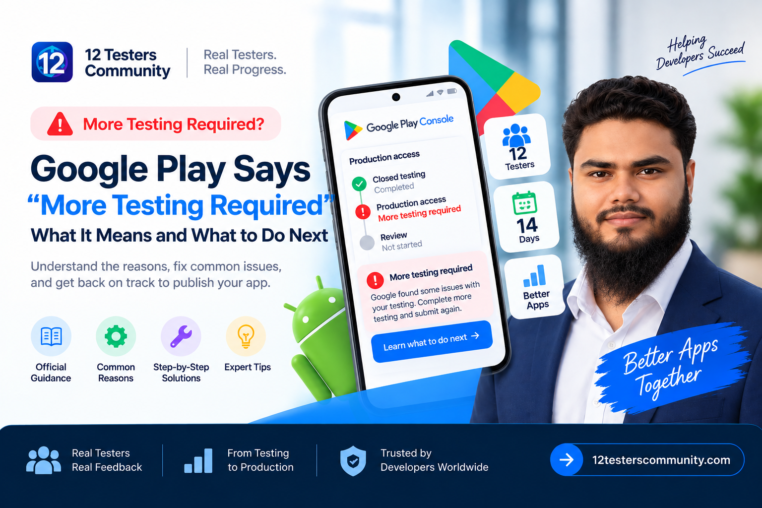 Google Play Production Access: How to Answer the Closed Testing Questionnaire