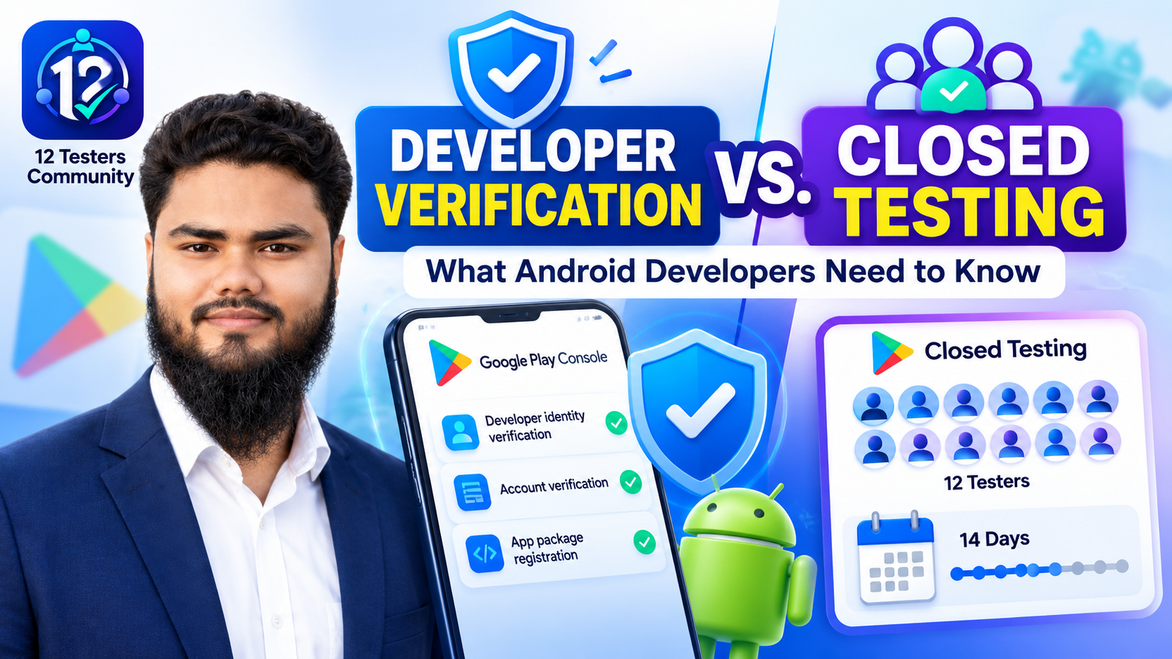 Google Play Developer Verification vs. Closed Testing: What Android Developers Need to Know