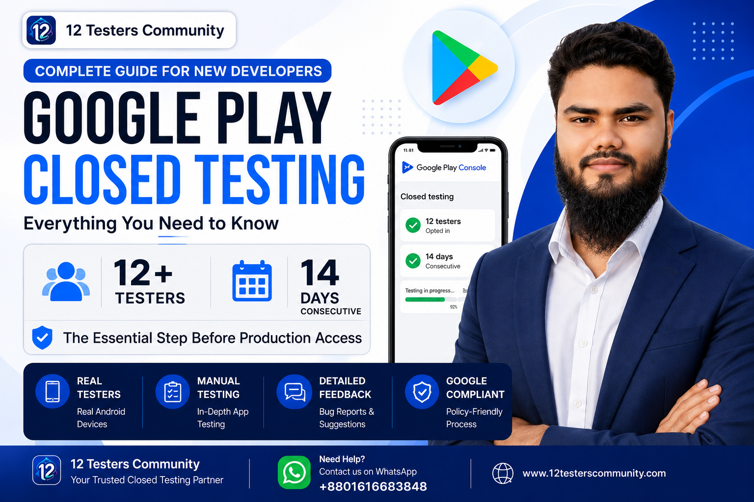Google Play Closed Testing: Complete Guide for New Developers